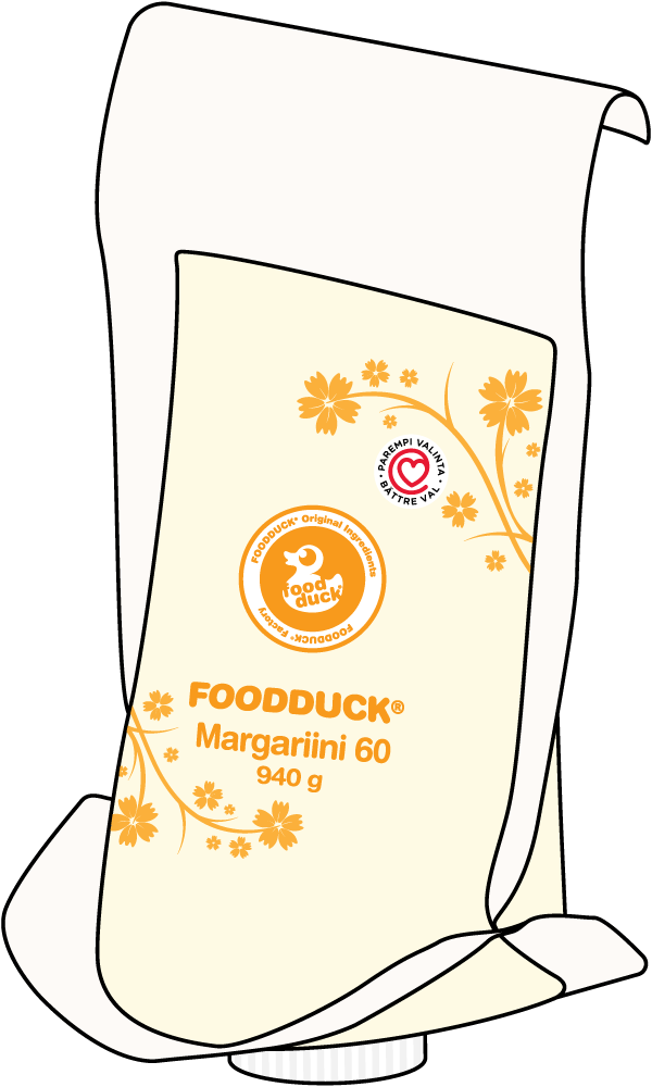 FOODDUCK® Margarine 60 – 940 g